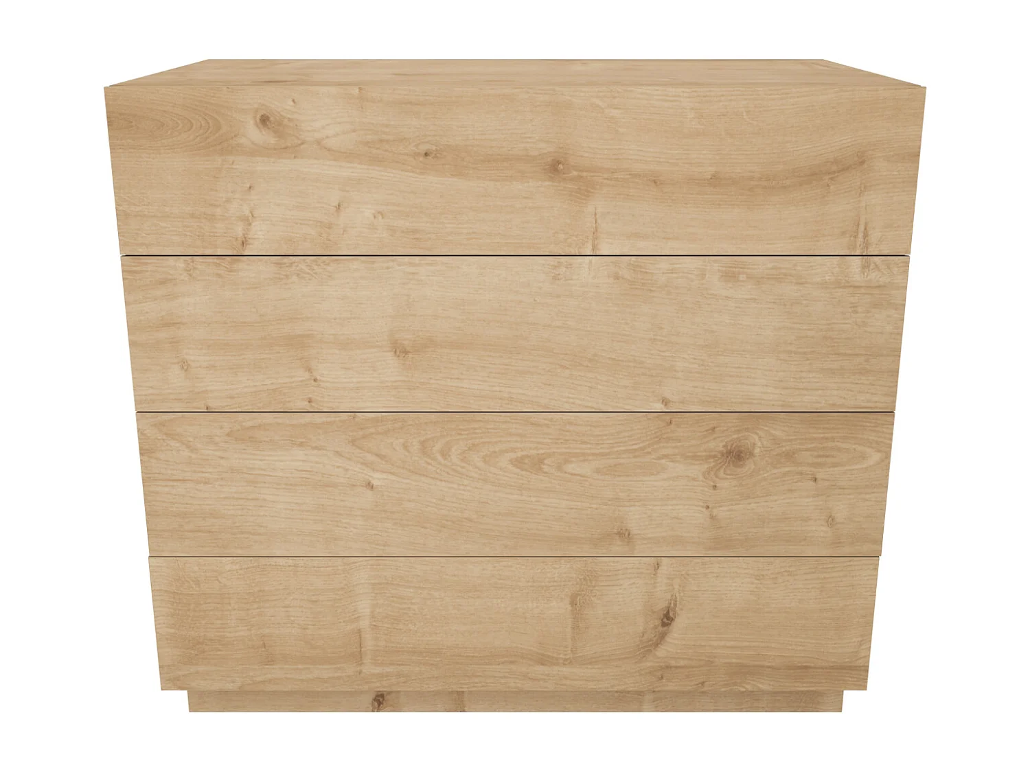 Decorotika Lines Chest of Drawers 4-tier - W 90 cm x H 81 cm x D 45 cm