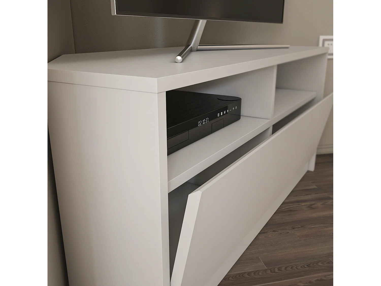 Decorotika Comero 100 cm Corner TV Unit for TVs up to 45 inches