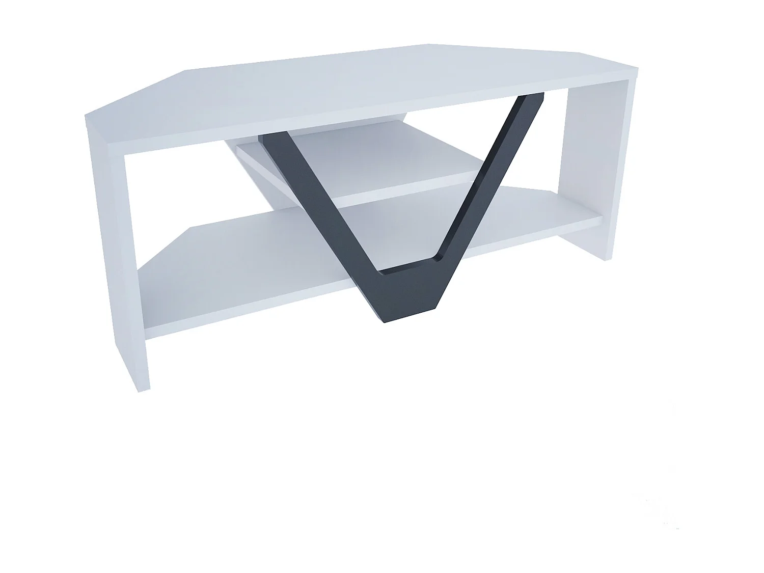Decorotika Karin Corner TV Unit for TVs up to 45 inches