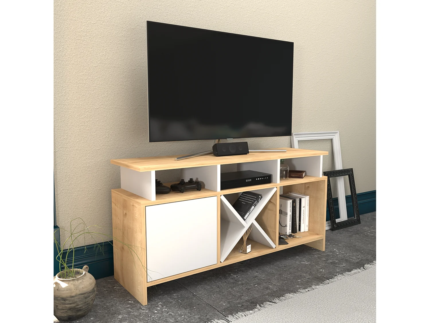 Decorotika Auburn  TV Unit for TV's up to 47 inch
