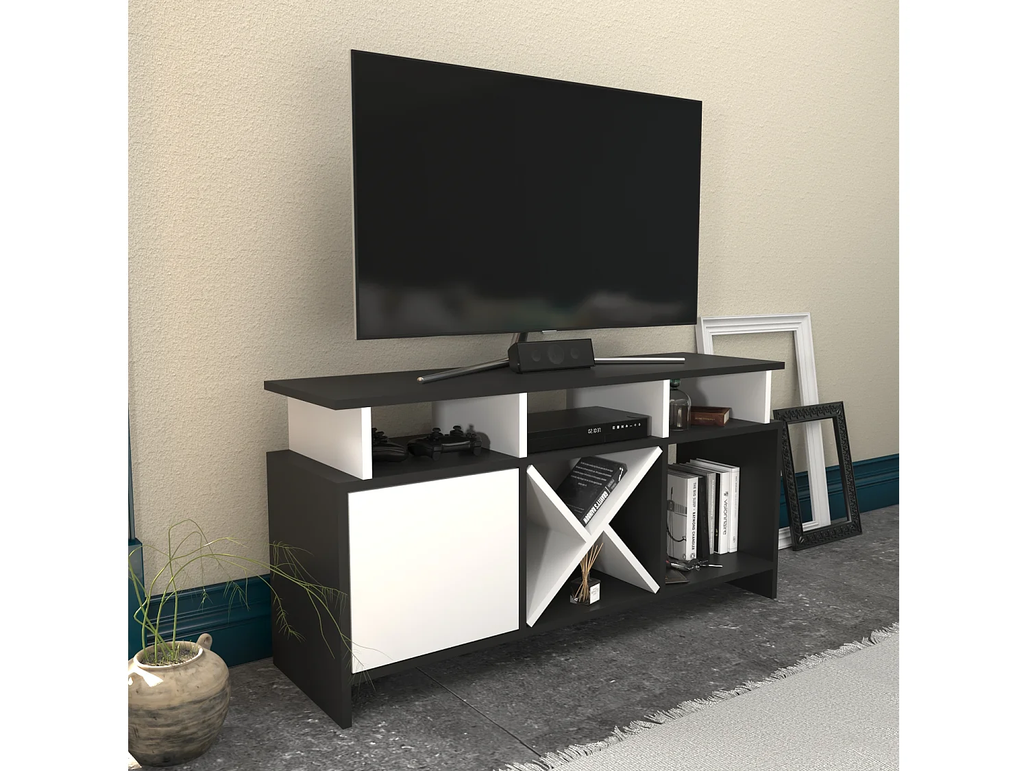 Decorotika Auburn  TV Unit for TV's up to 47 inches