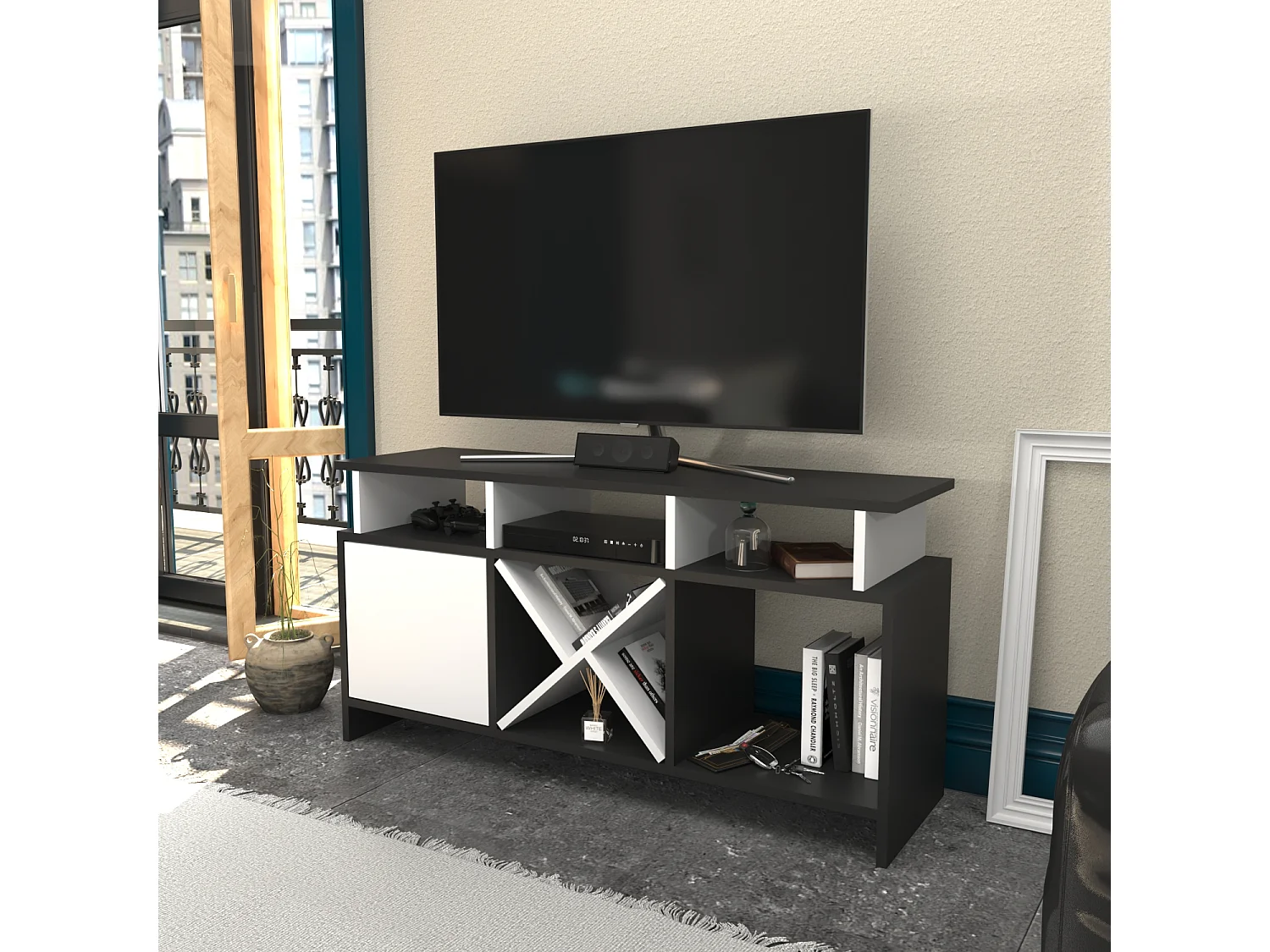 Decorotika Auburn  TV Unit for TV's up to 47 inches