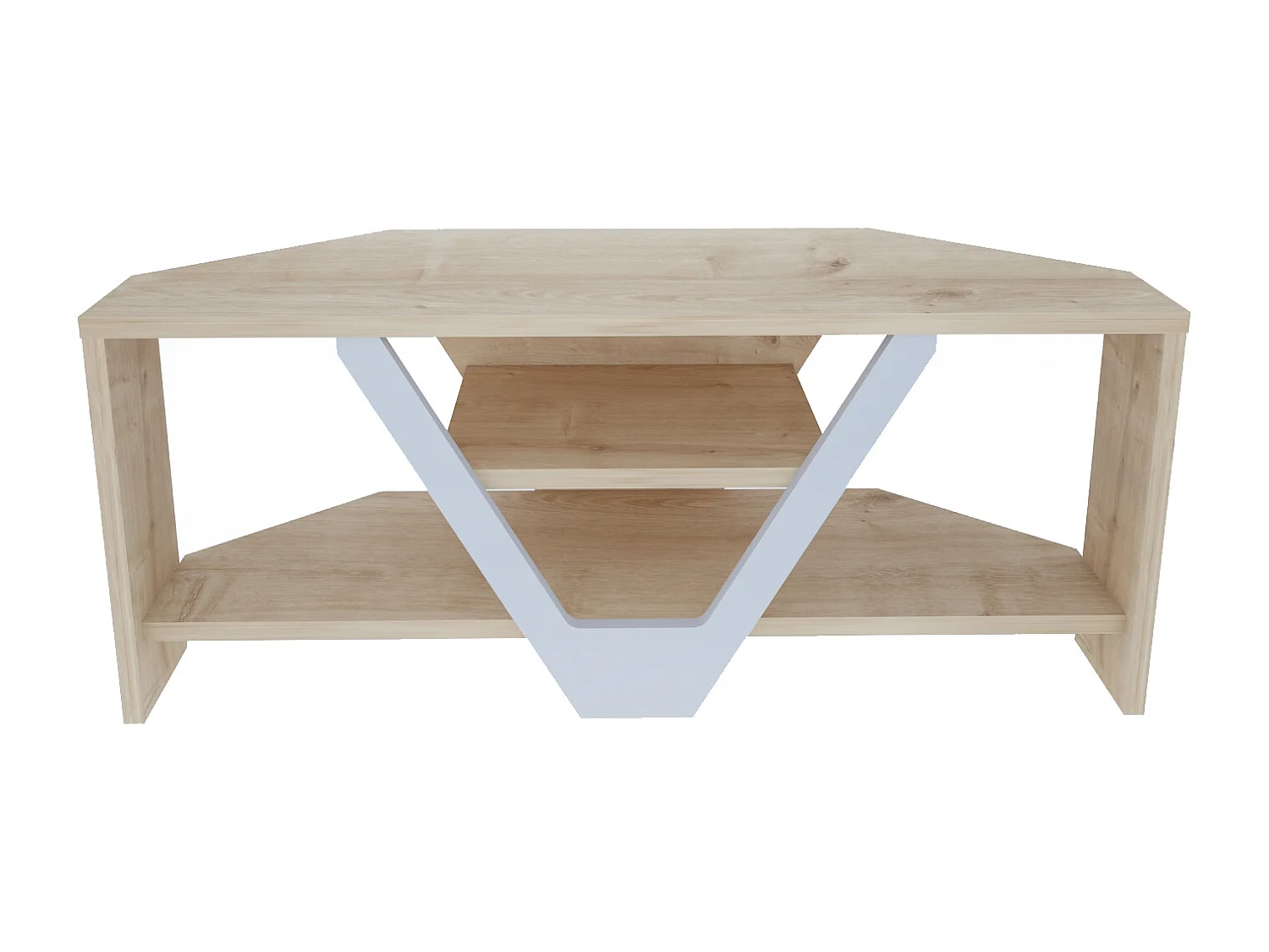 Decorotika Karin Corner TV Unit for TVs up to 45 inches