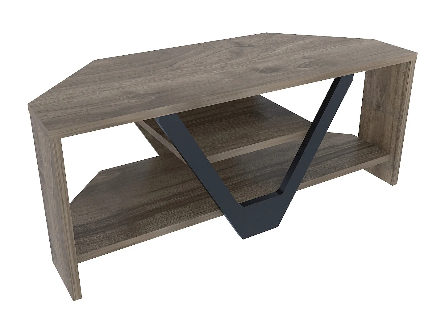 Decorotika Karin Corner TV Unit for TVs up to 45 inches