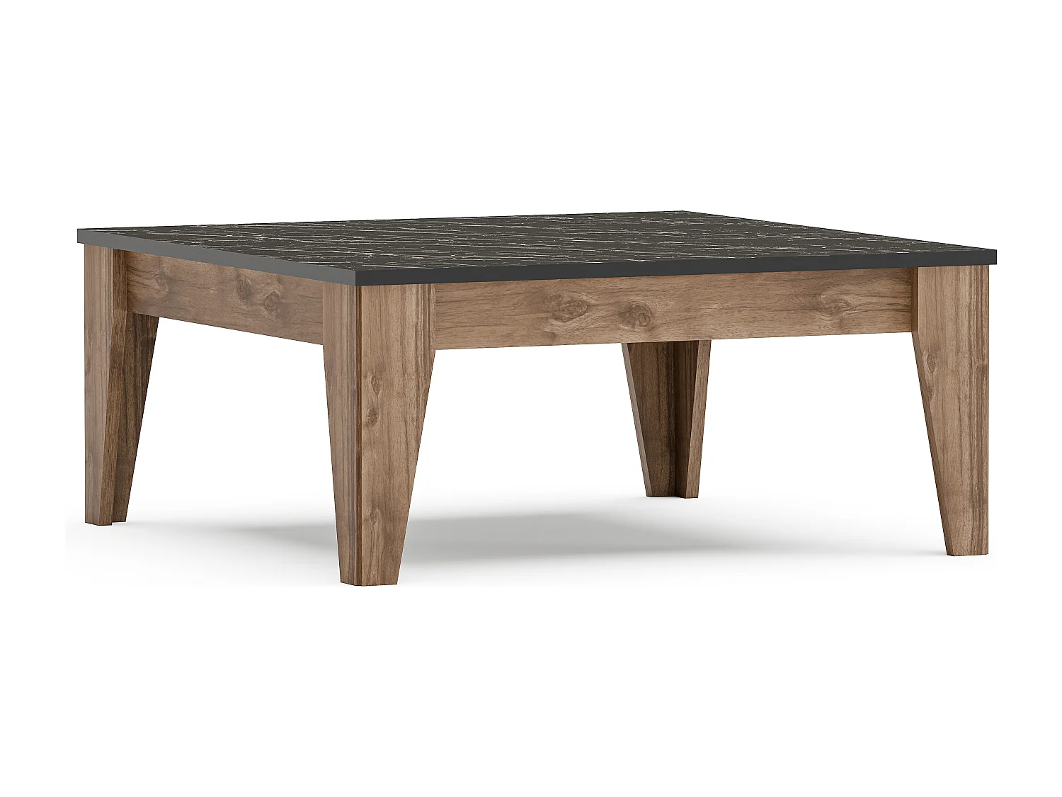 Decorotika Lorenz Square Coffee Table - W 85 cm x H 35 cm x D 85 cm