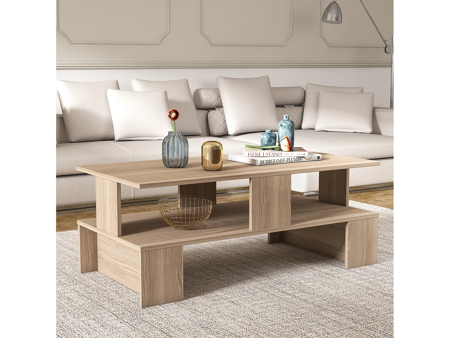 Decorotika Evans Coffee Table - W 120 cm