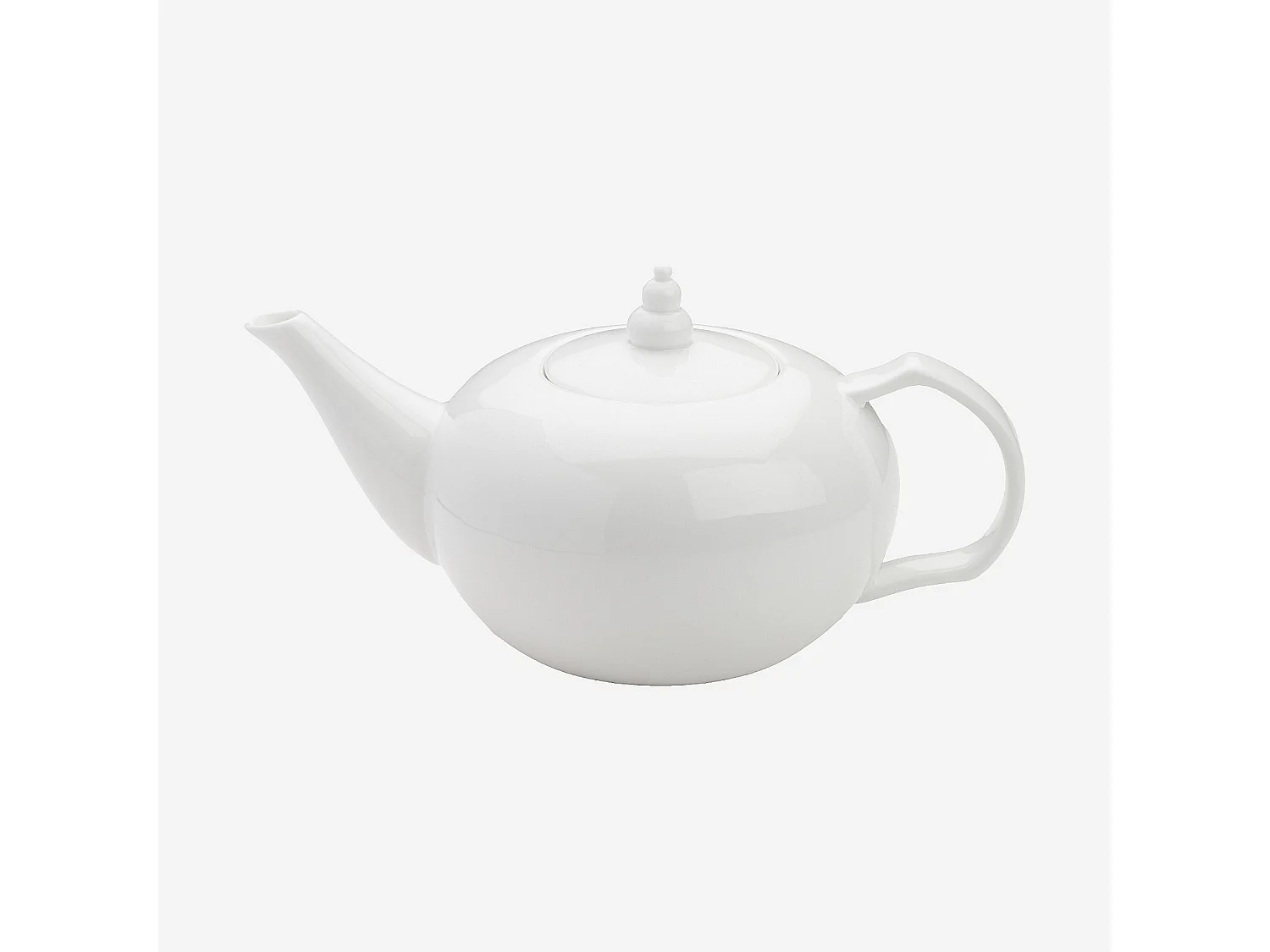 Théière en porcelaine - 1,5 L - Blanc