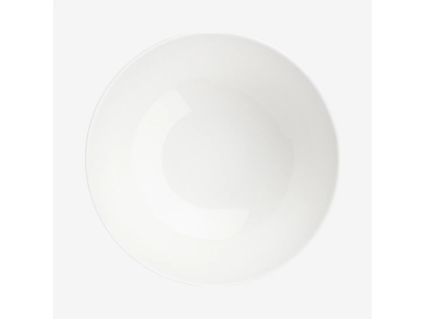 Lot de 6 bols en porcelaine - 11,5 cm - Blanc
