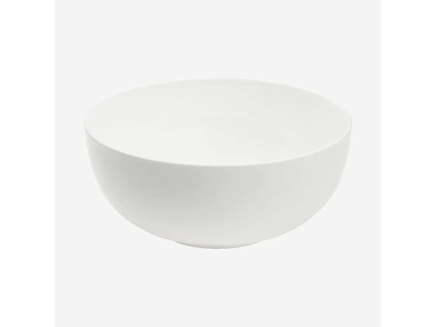 Lot de 6 bols en porcelaine - 16,5 cm - Blanc
