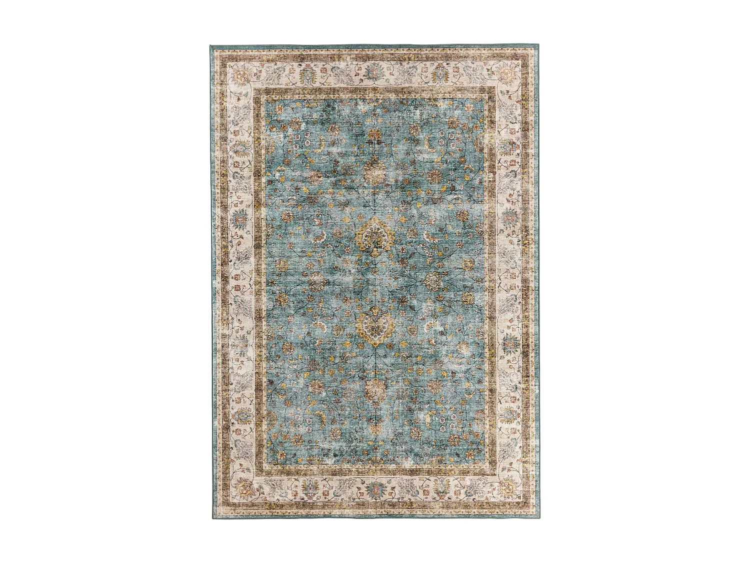 Tapis intérieur motif persan multicolore 160x220cm - Liv