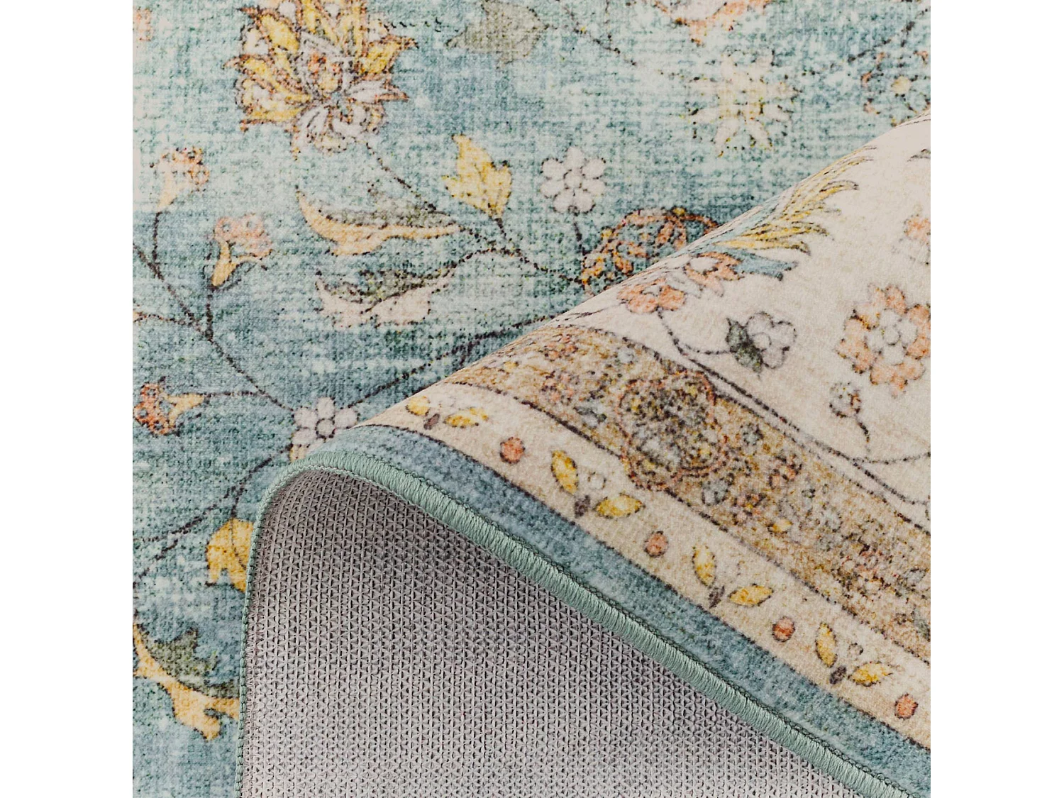 Tapis intérieur motif persan multicolore 120x160cm - Liv