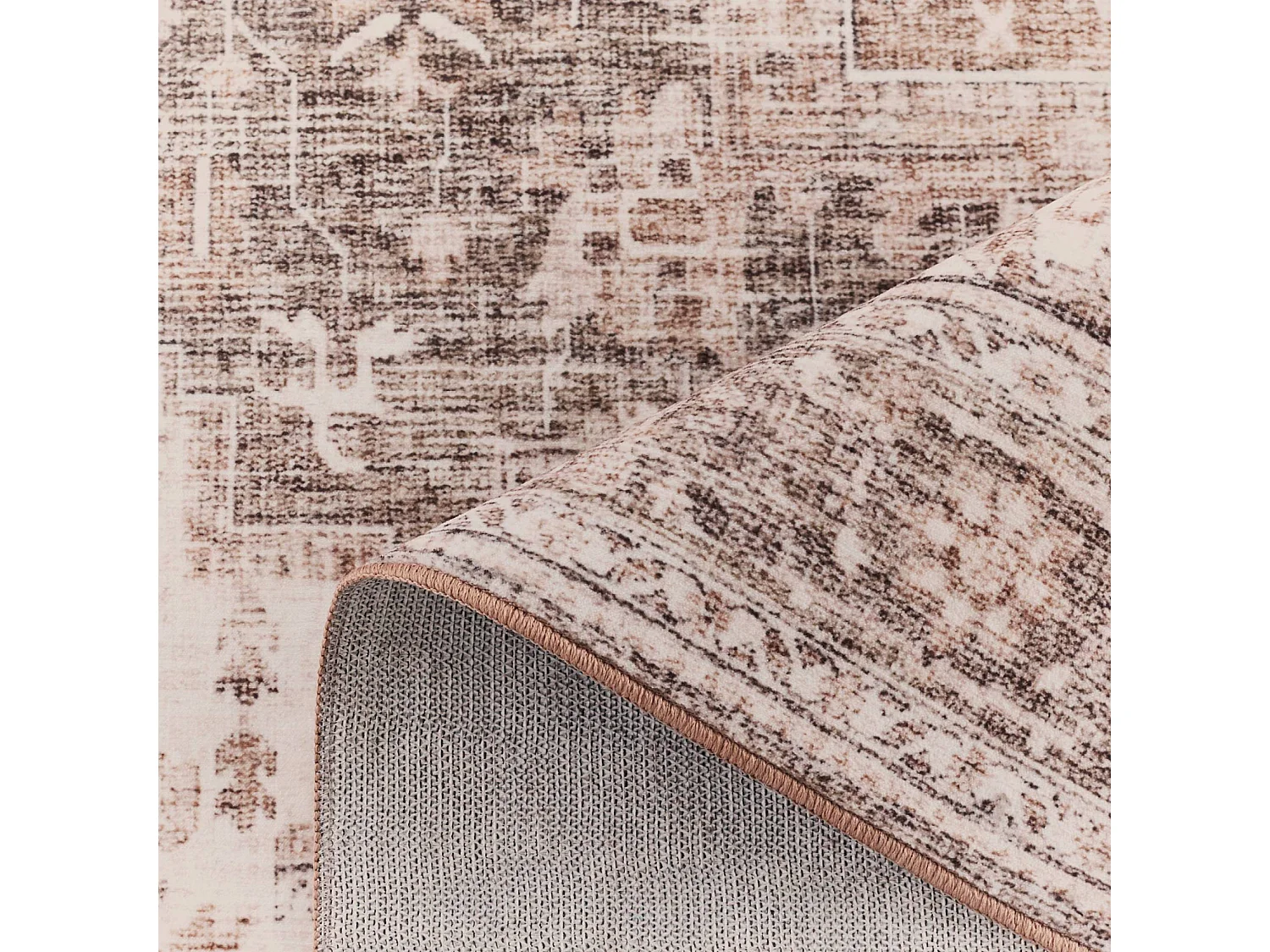 Tapis intérieur motif persan multicolore 120x160cm - Emile