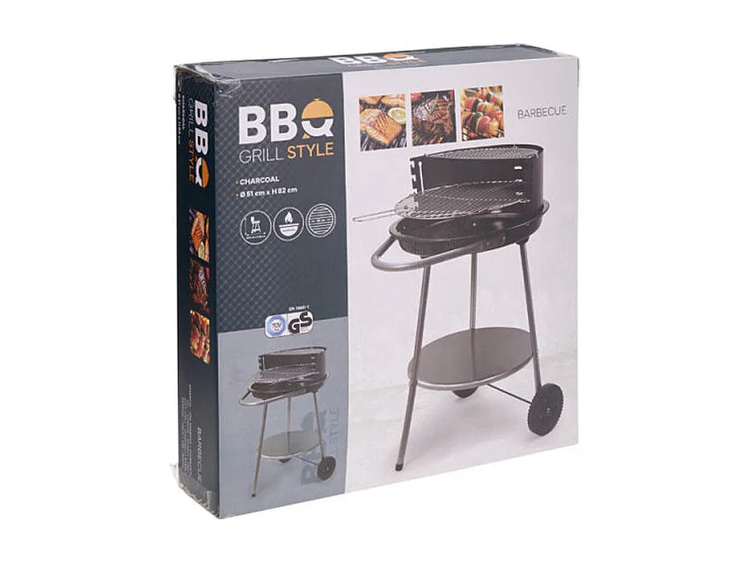 Barbecue à charbon semi-ouvert D51 cm Grill Style