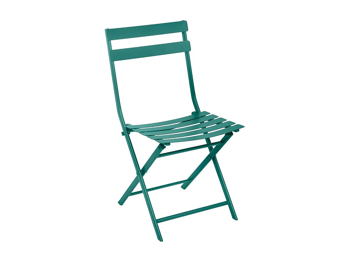 Chaise métal pliante Greensboro opale Hespéride