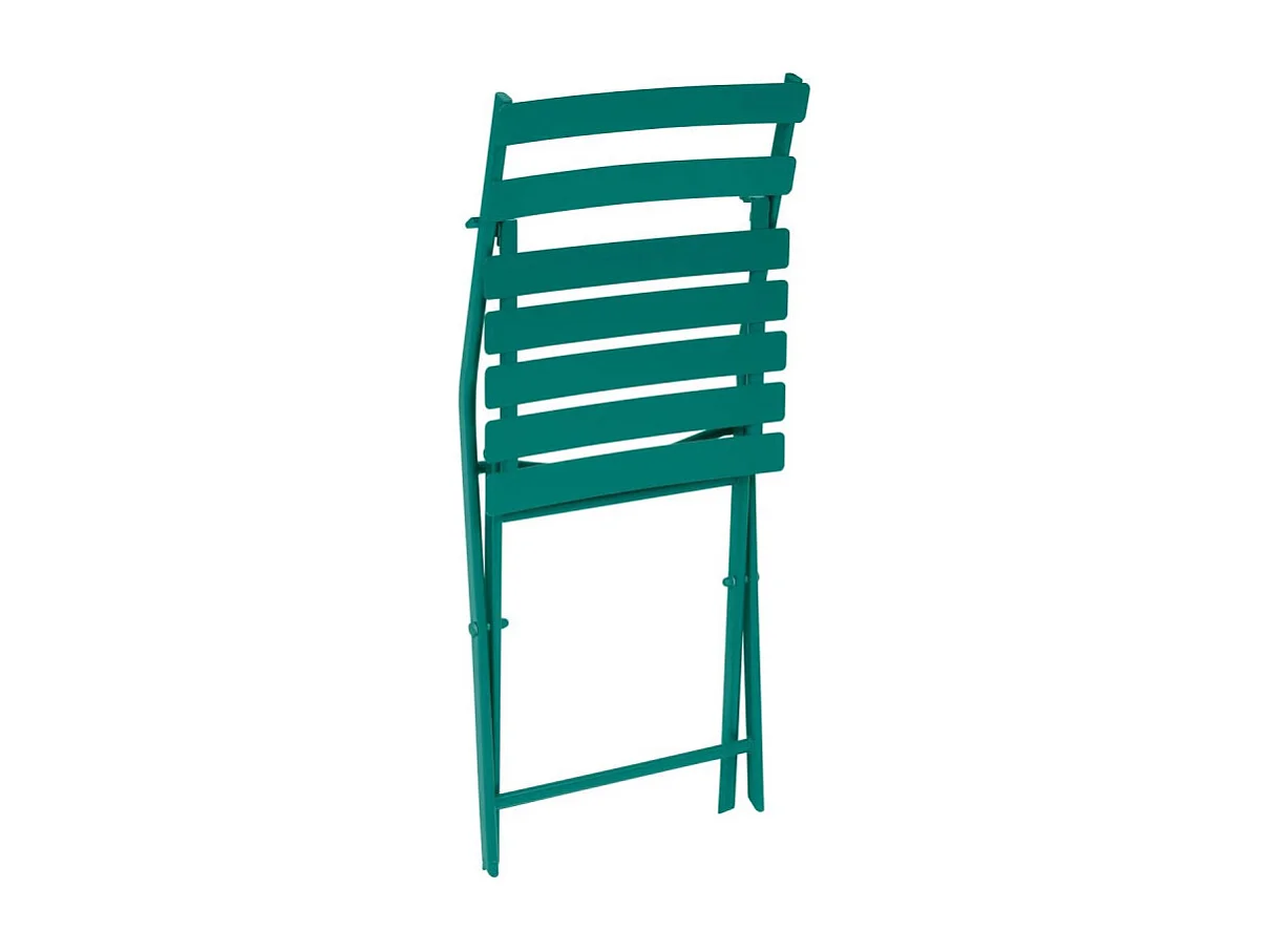 Chaise métal pliante Greensboro opale Hespéride