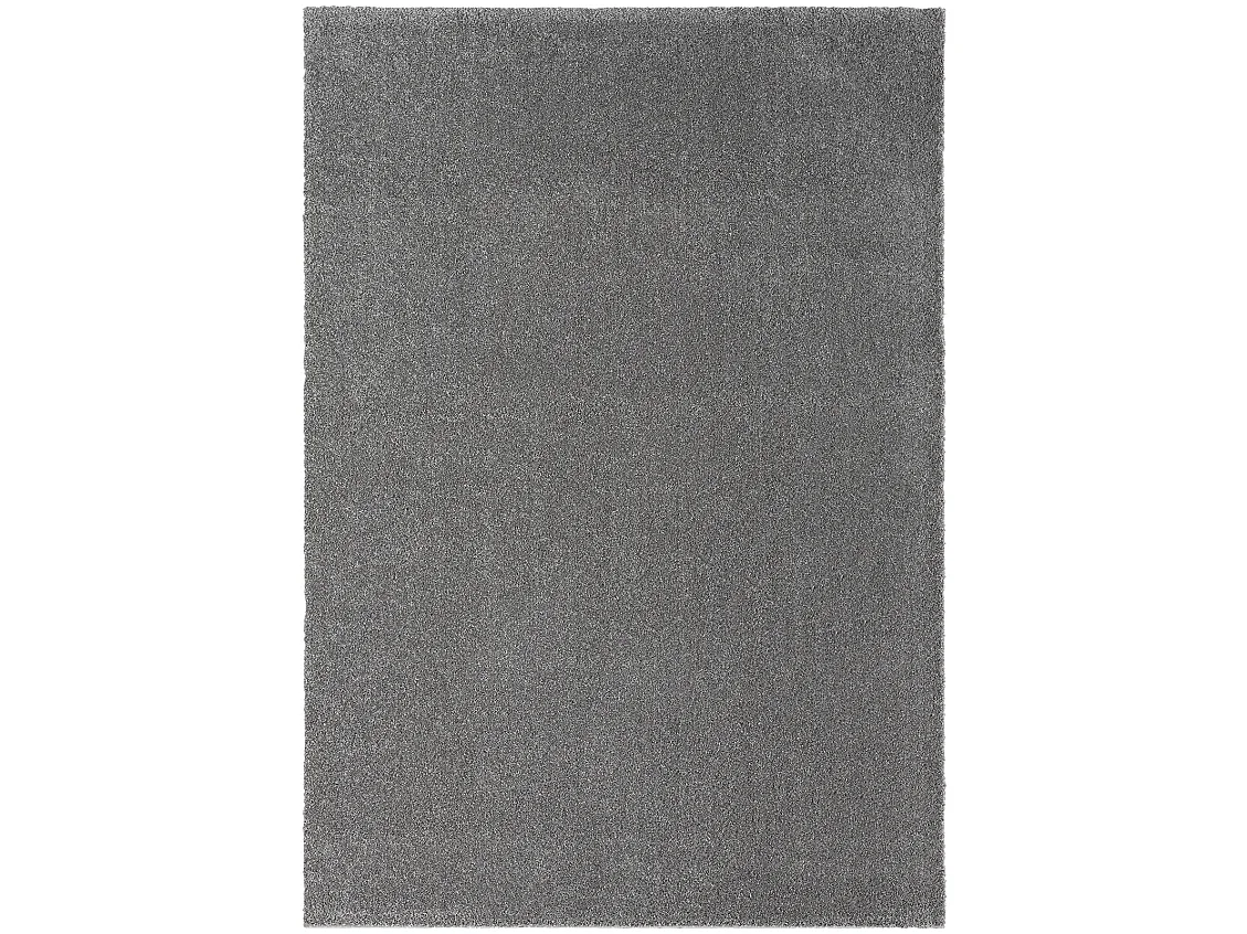 Tapis Grande salon moderne moelleux élégant, Gris, 80 x 250 cm