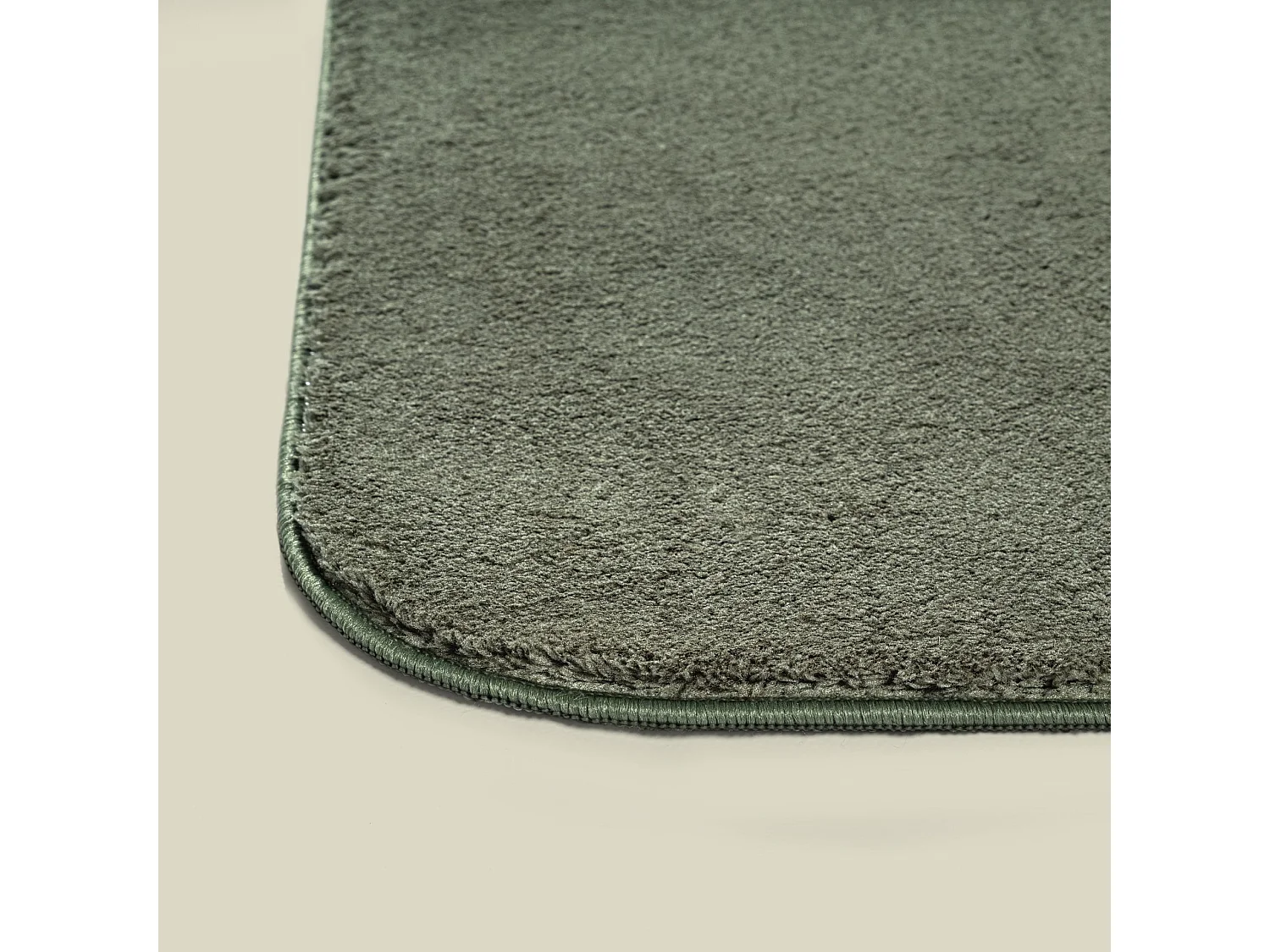 Tapis modern antidérapant lavable, vert, 160 x 220 cm