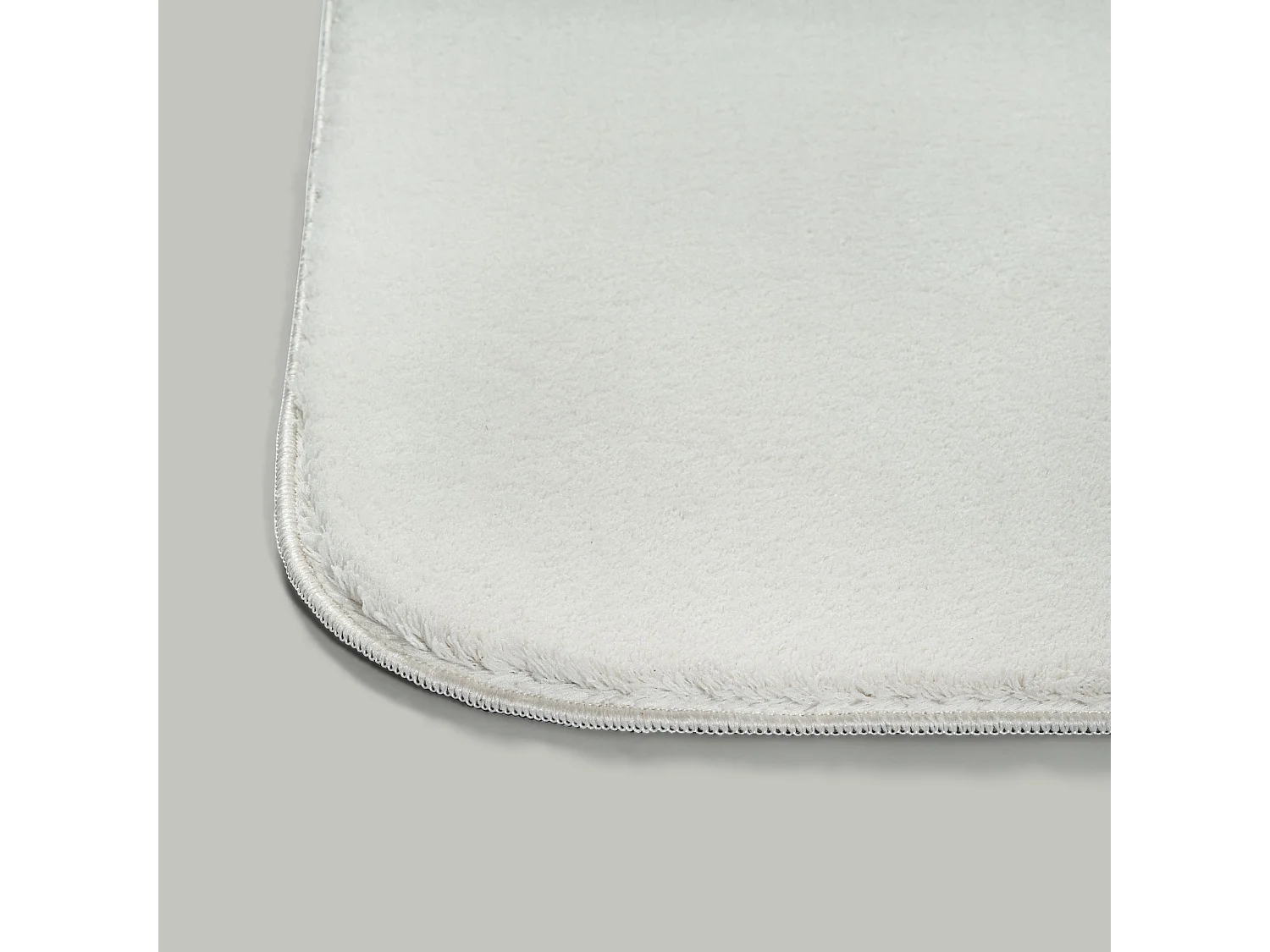 Tapis modern antidérapant lavable, crème, 160 x 220 cm