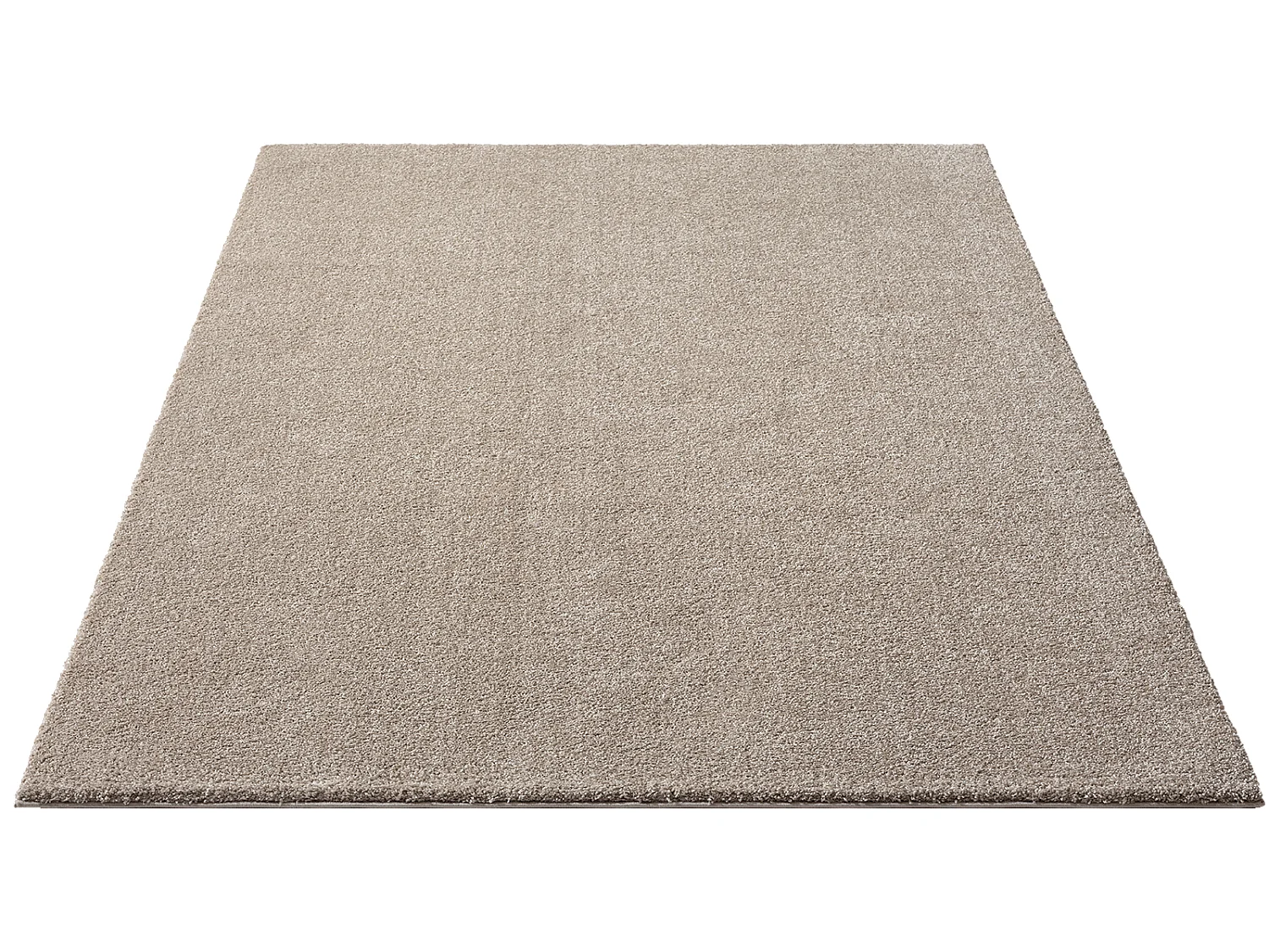 Tappeto Grande soggiorno moderno morbido elegante, Beige, 80 x 250 cm