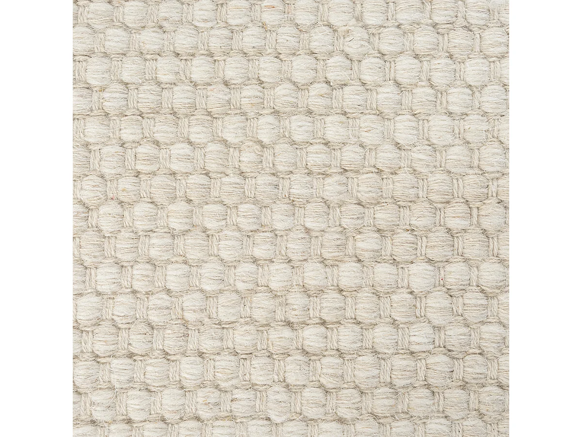Teppich handgewebt Boho skandinavisch natur, Creme, 200 x 290 cm