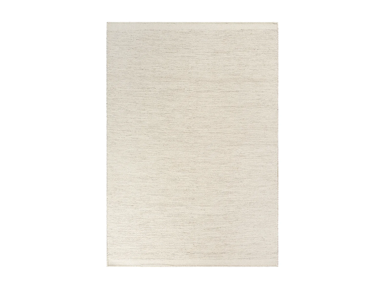 Teppich handgewebt Boho skandinavisch natur, Creme Beige, 240 x 340 cm