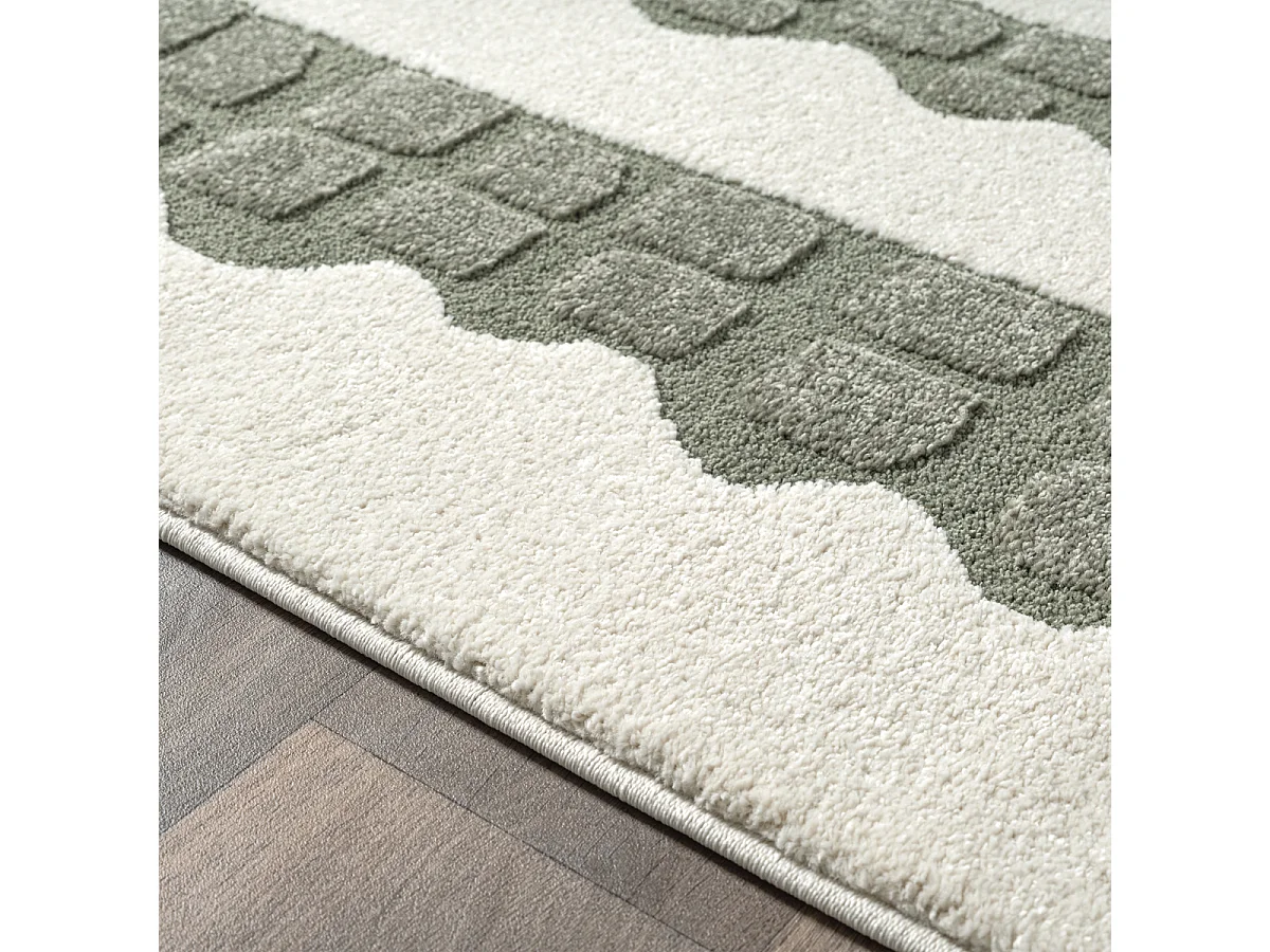 Tapete infantil motivo crocodilo, creme, 120 x 170 cm