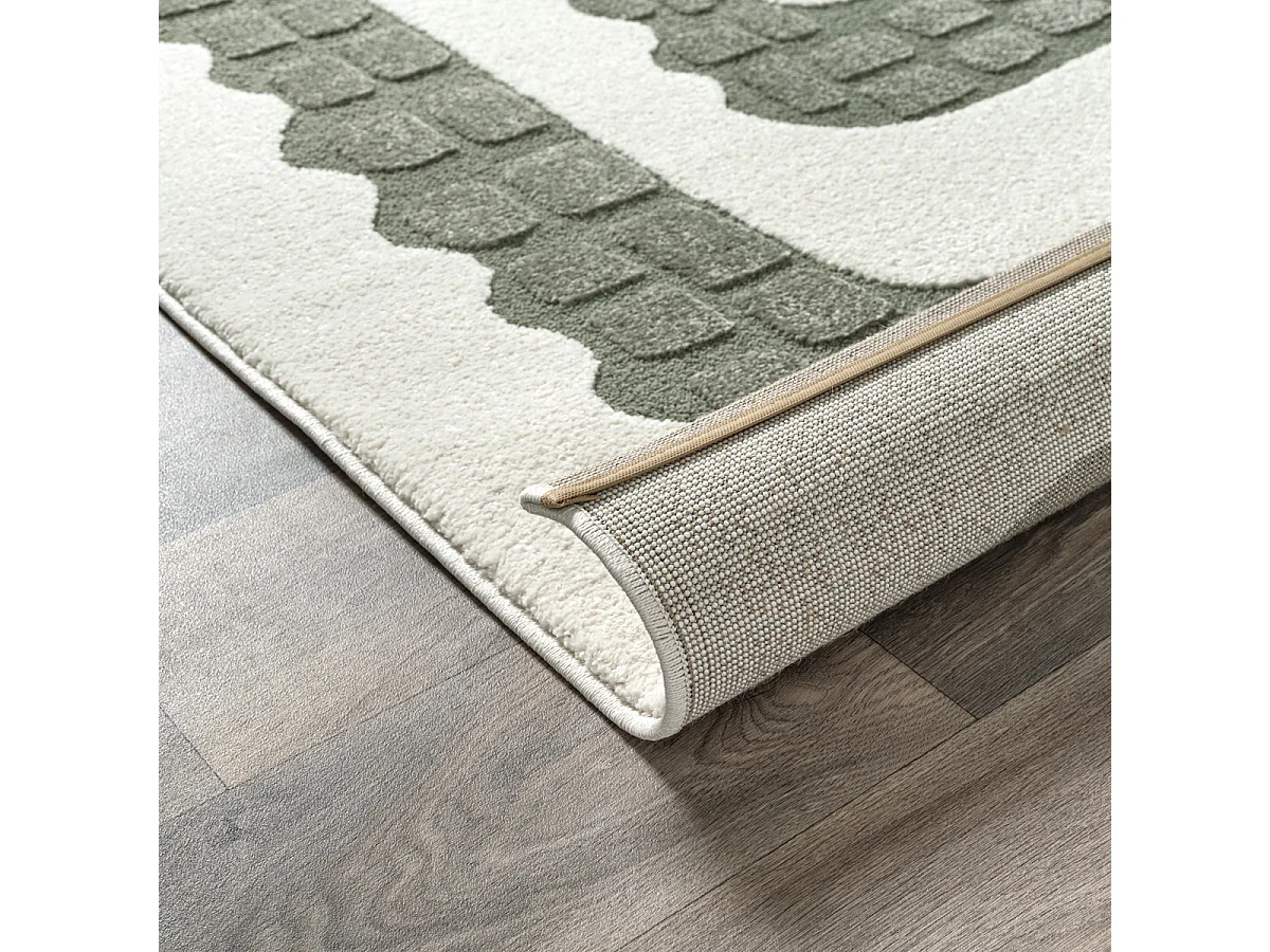 Tapete infantil motivo crocodilo, creme, 120 x 170 cm