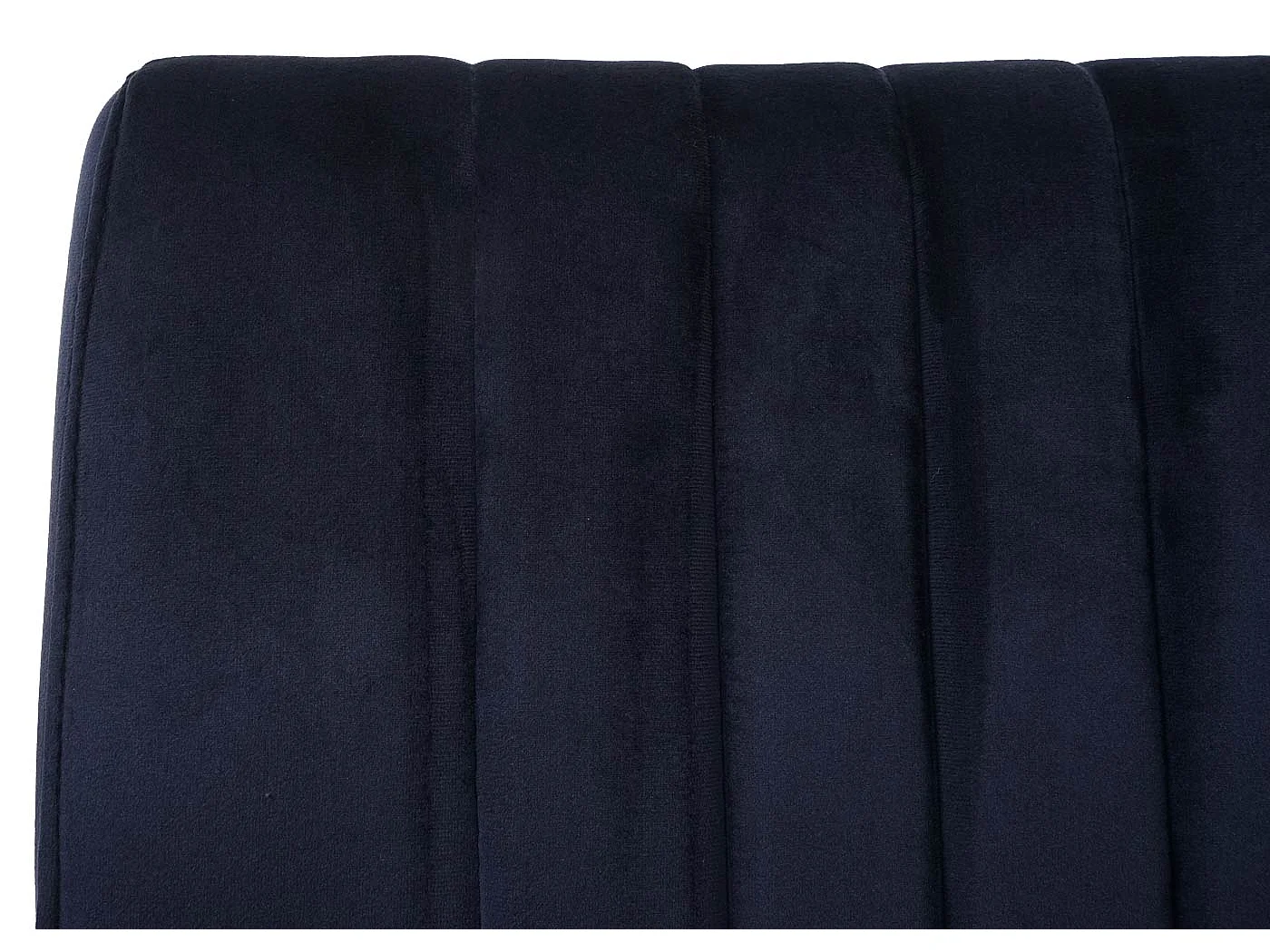 Set 2x sedie sala da pranzo design moderno MCW-L14 struttura a slitta velluto antracite blu