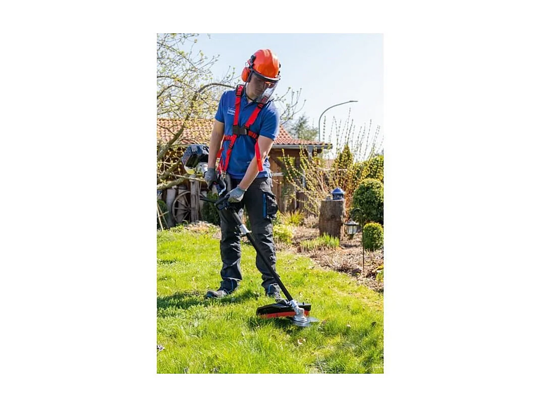 Débroussailleuse thermique 4 en 1 SCHEPPACH 52cc - Débroussailleuse, coupe-bordures, taille-haies et élagueuse télescopique