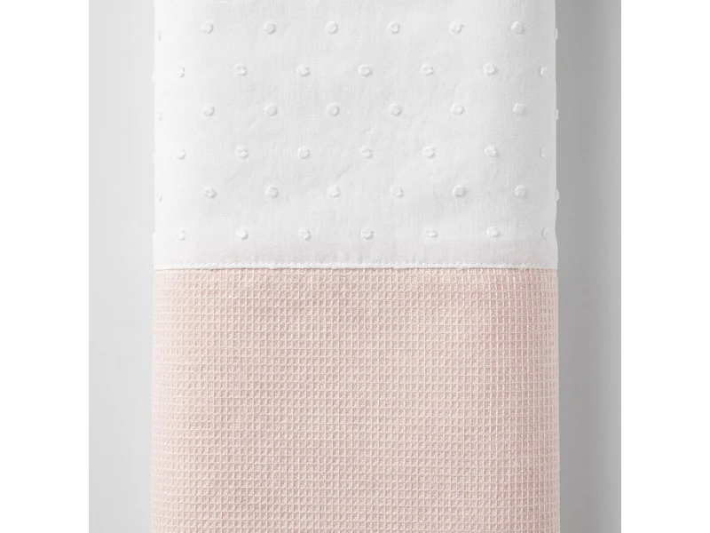 Fodera cuscino cotone rosa 40x40cm