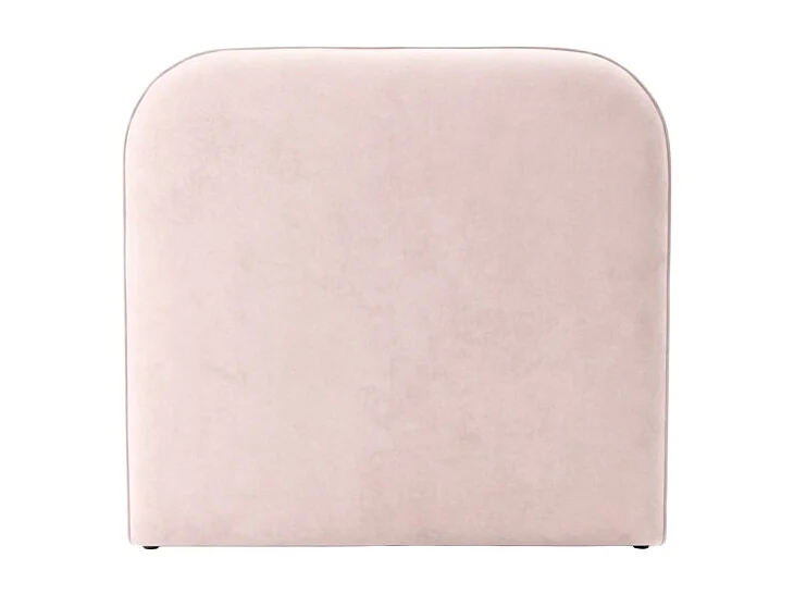 Gepolstertes Kopfteil rosa 90/105cm