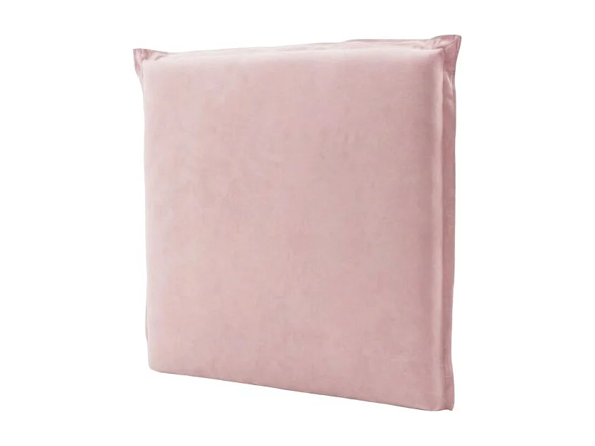 Gepolstertes Kopfteil rosa 90/105cm