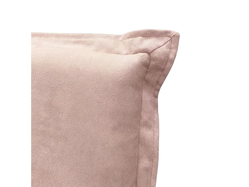 Gepolstertes Kopfteil rosa 90/105cm