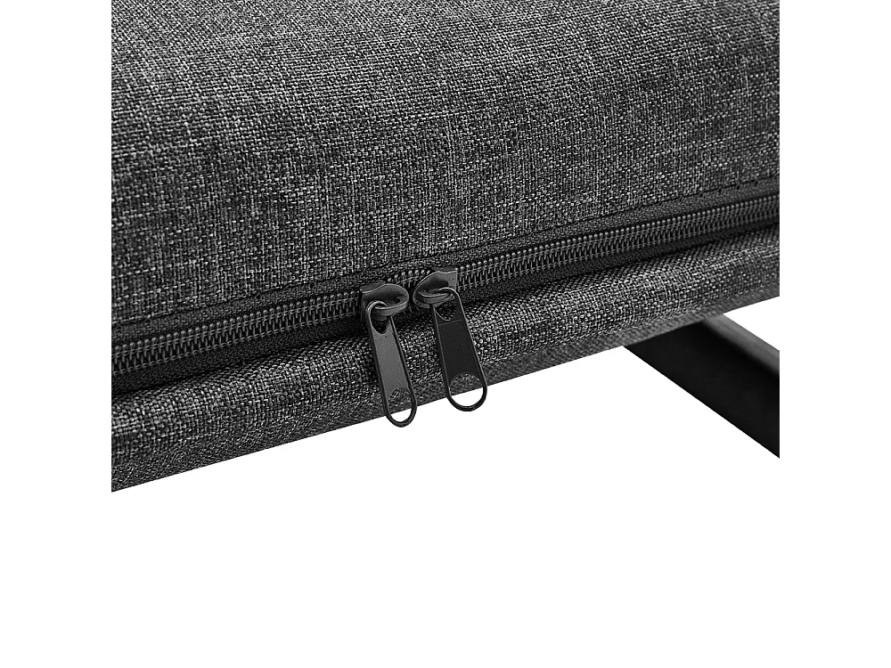 3-in-1 Single Convertible Sofa Bed with Pillow 6 Position Recliner Armchair