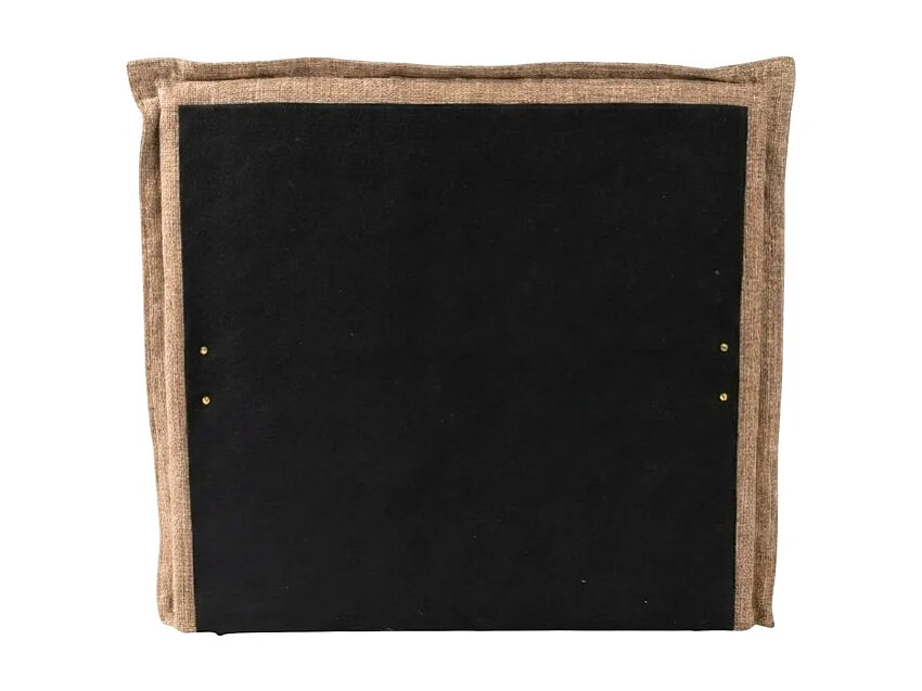 Gepolstertes Kopfteil braun 90/105cm