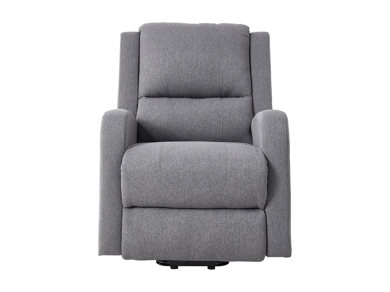 Grey Linen 8 Point Massage Recliner Armchair with Heat