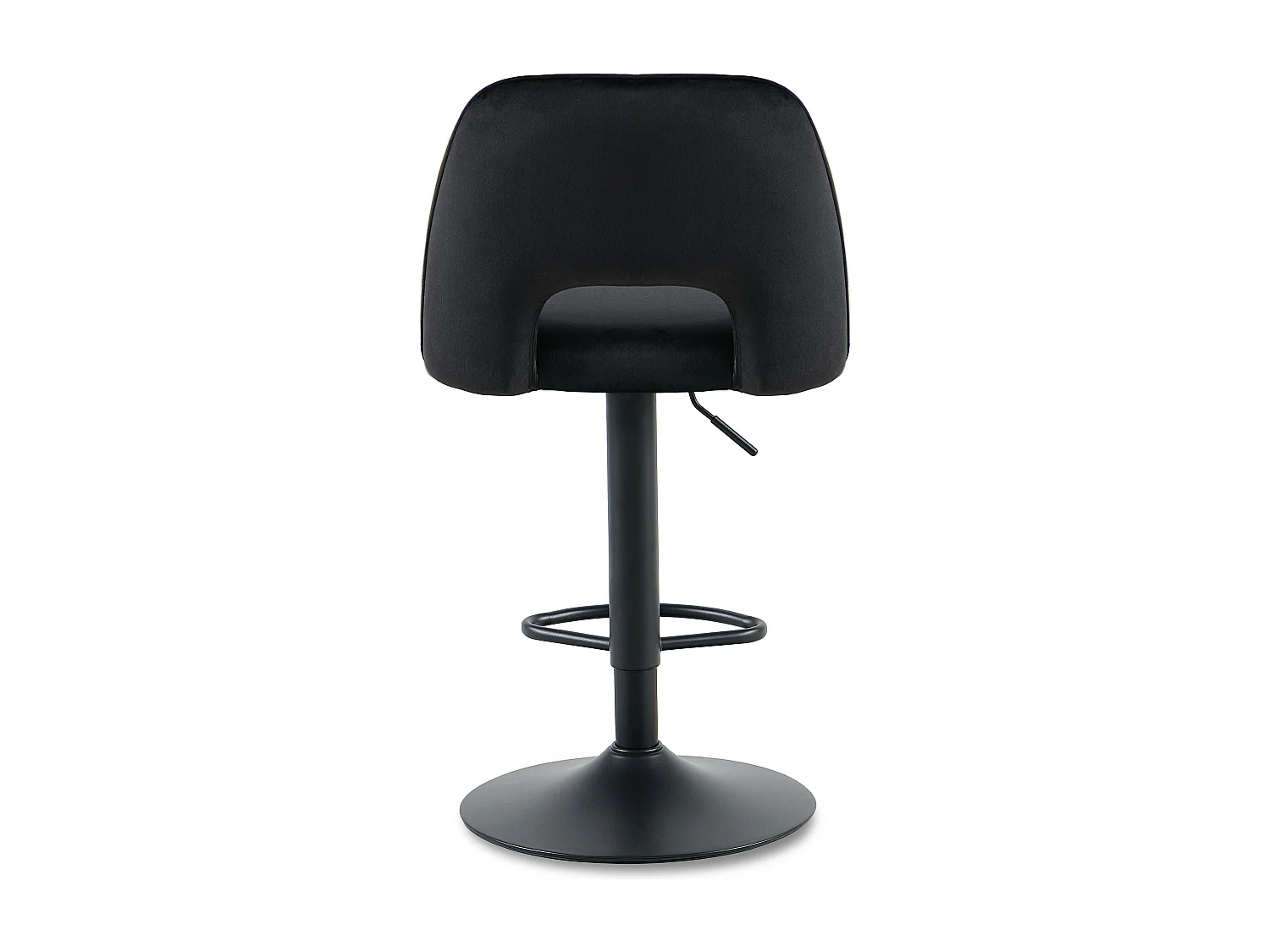 SONARA Set of 1 Adjustable Velvet Upholstered Breakfast Bar Stools