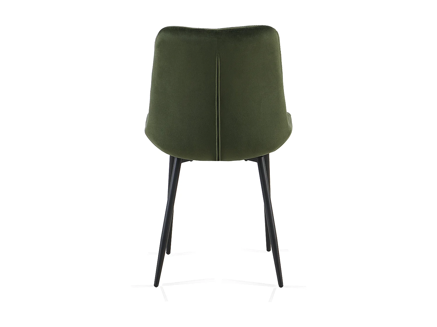 SONARA Modern Set of 2 Velvet Dining Chairs with Ergonomic Upholstered Seat