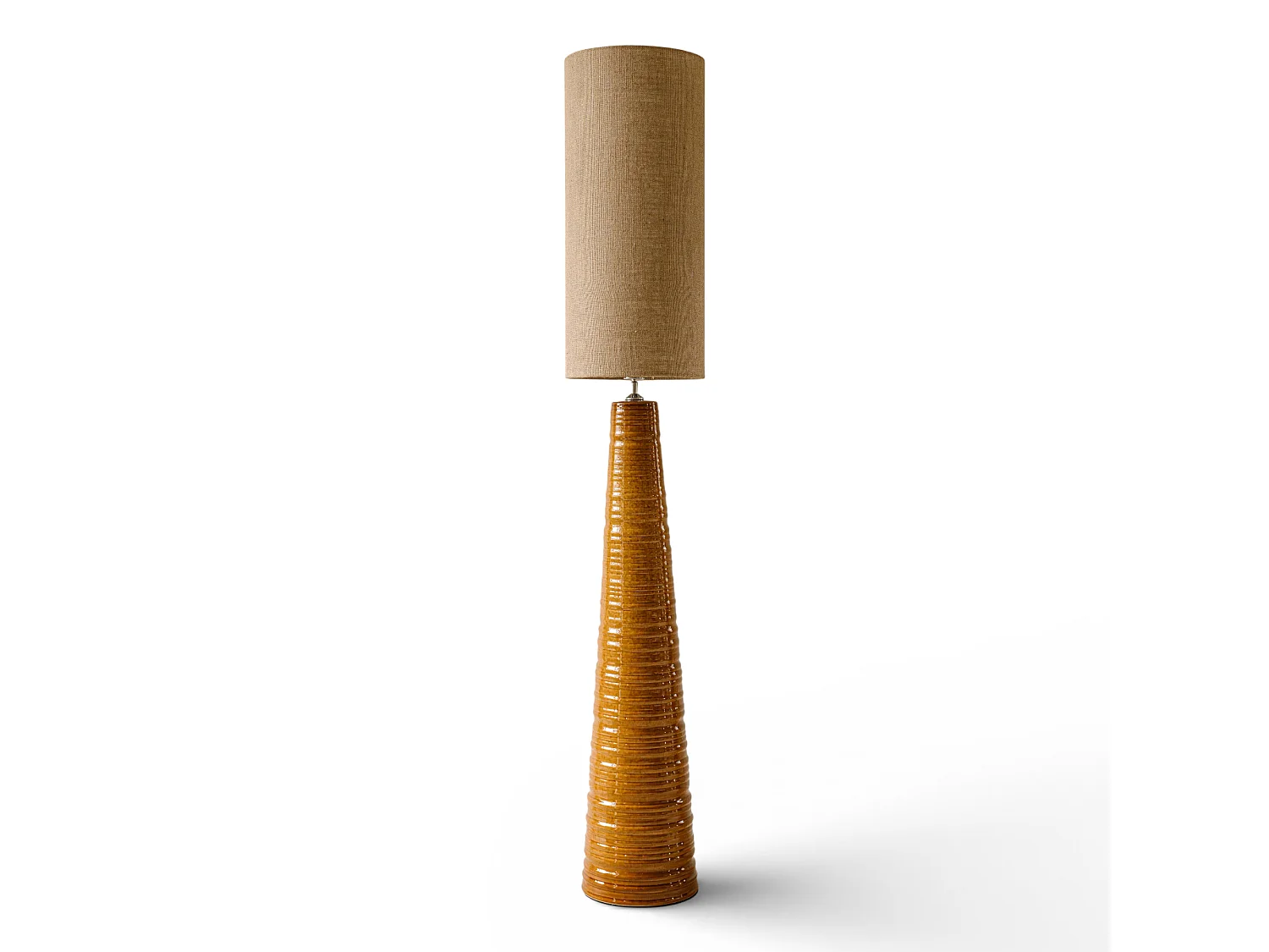 Stehlampe 180 cm - Braun - Design-Stehlampe - Indore Home