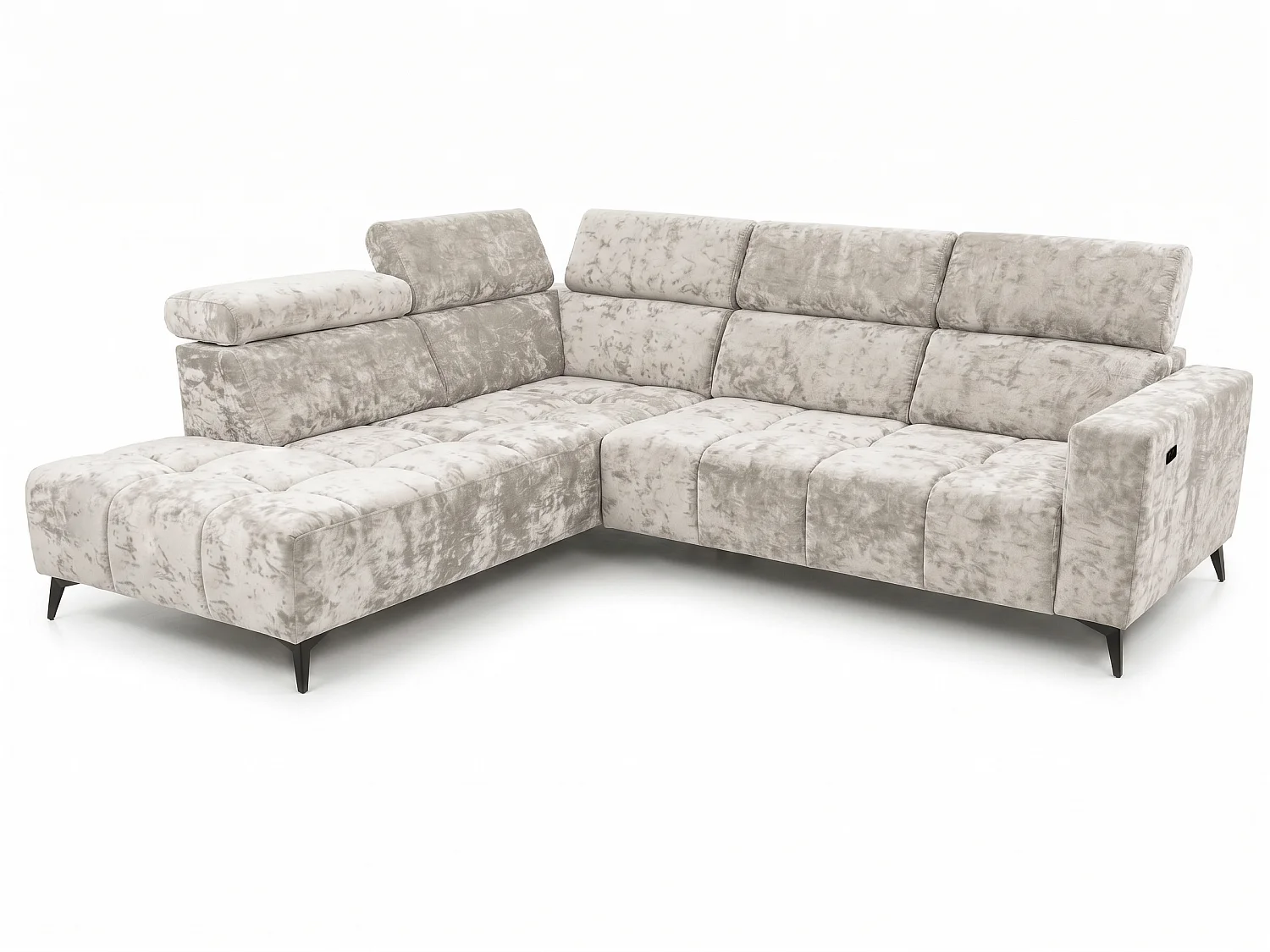Canapé d’angle Felicity confort profond – tissu premium – salon moderne