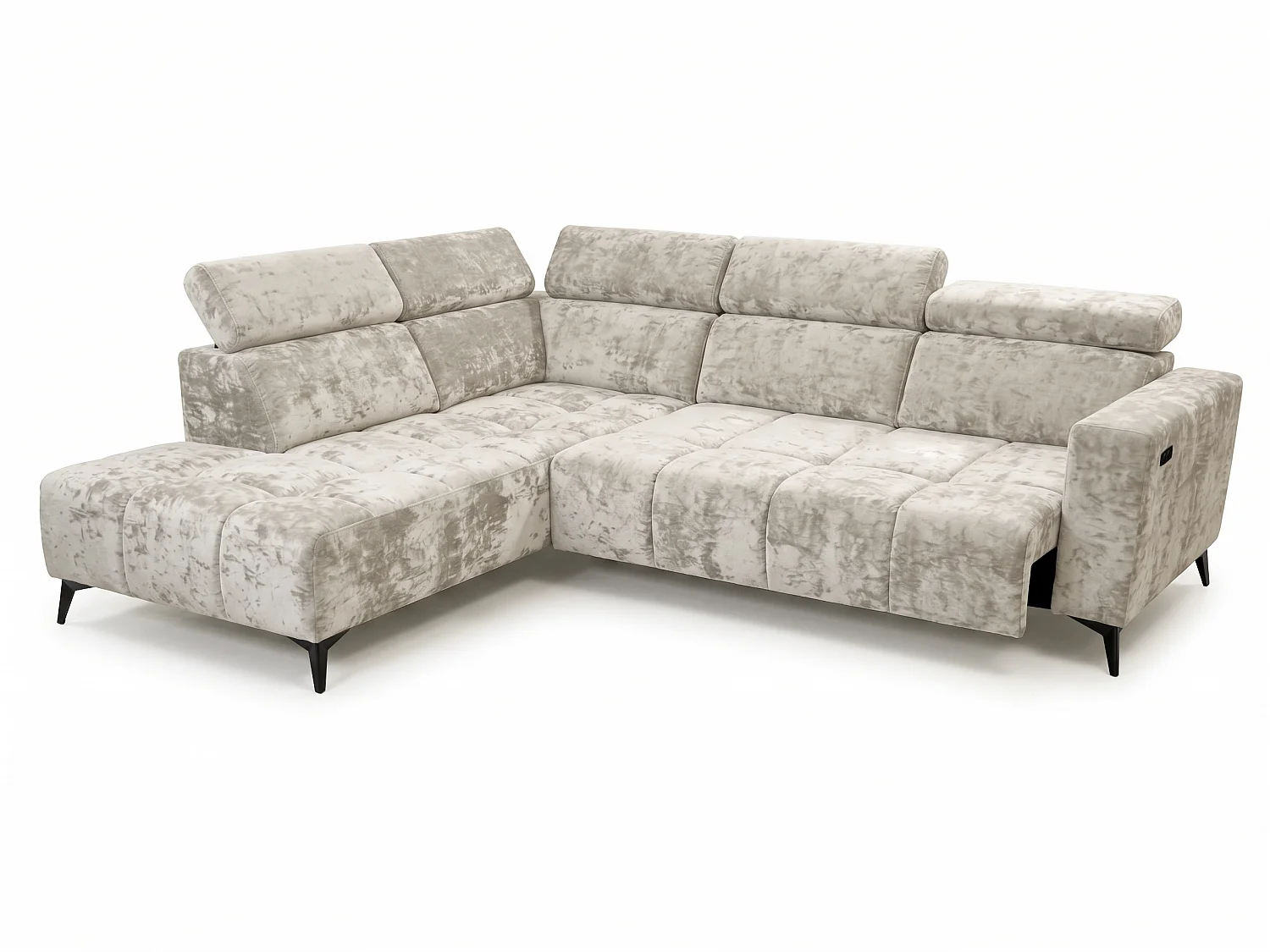 Canapé d’angle Felicity confort profond – tissu premium – salon moderne