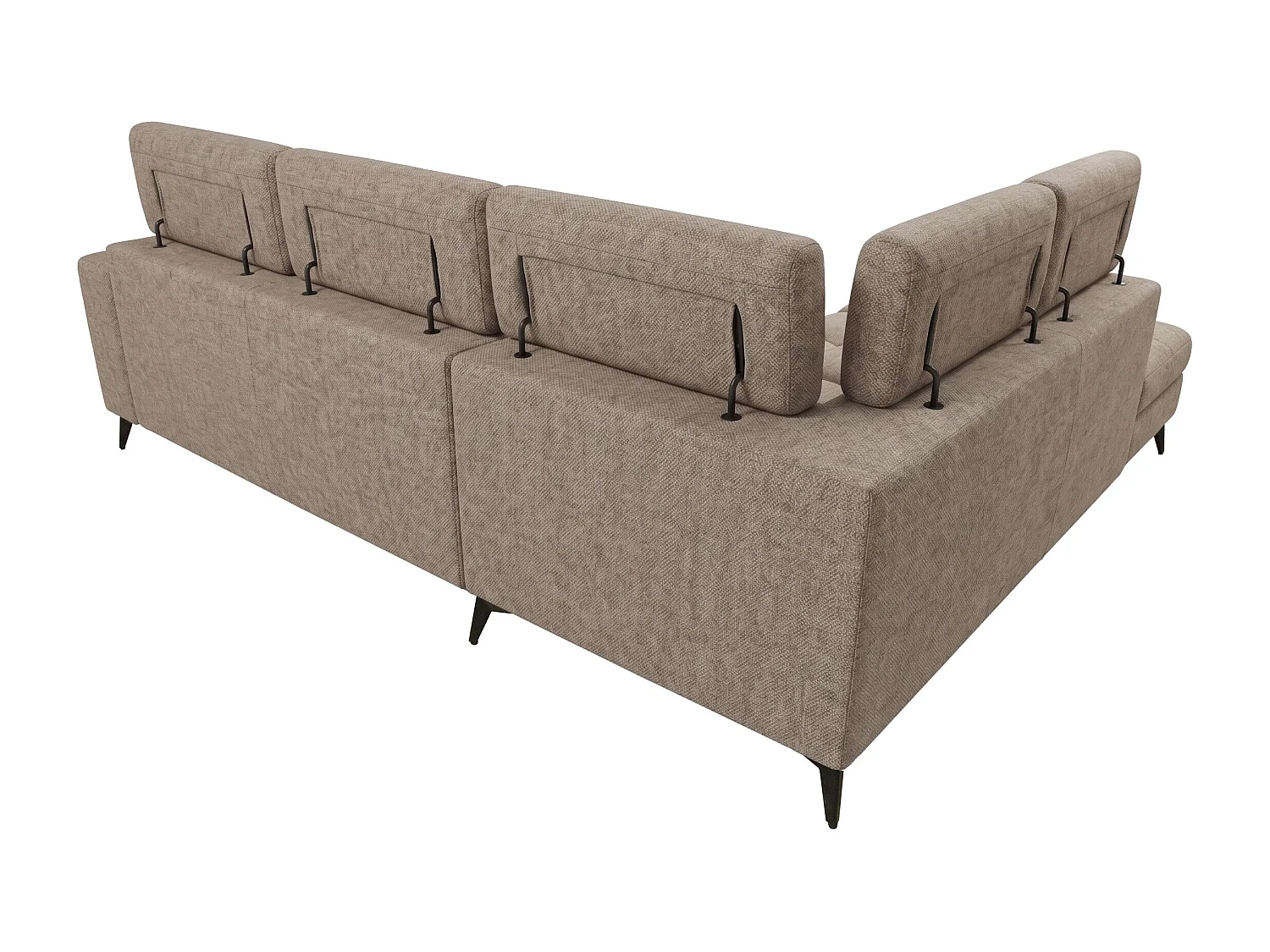 Narożnik Velvet ultra komfort – efekt chmury – miękka tkanina premium – funkcja relax