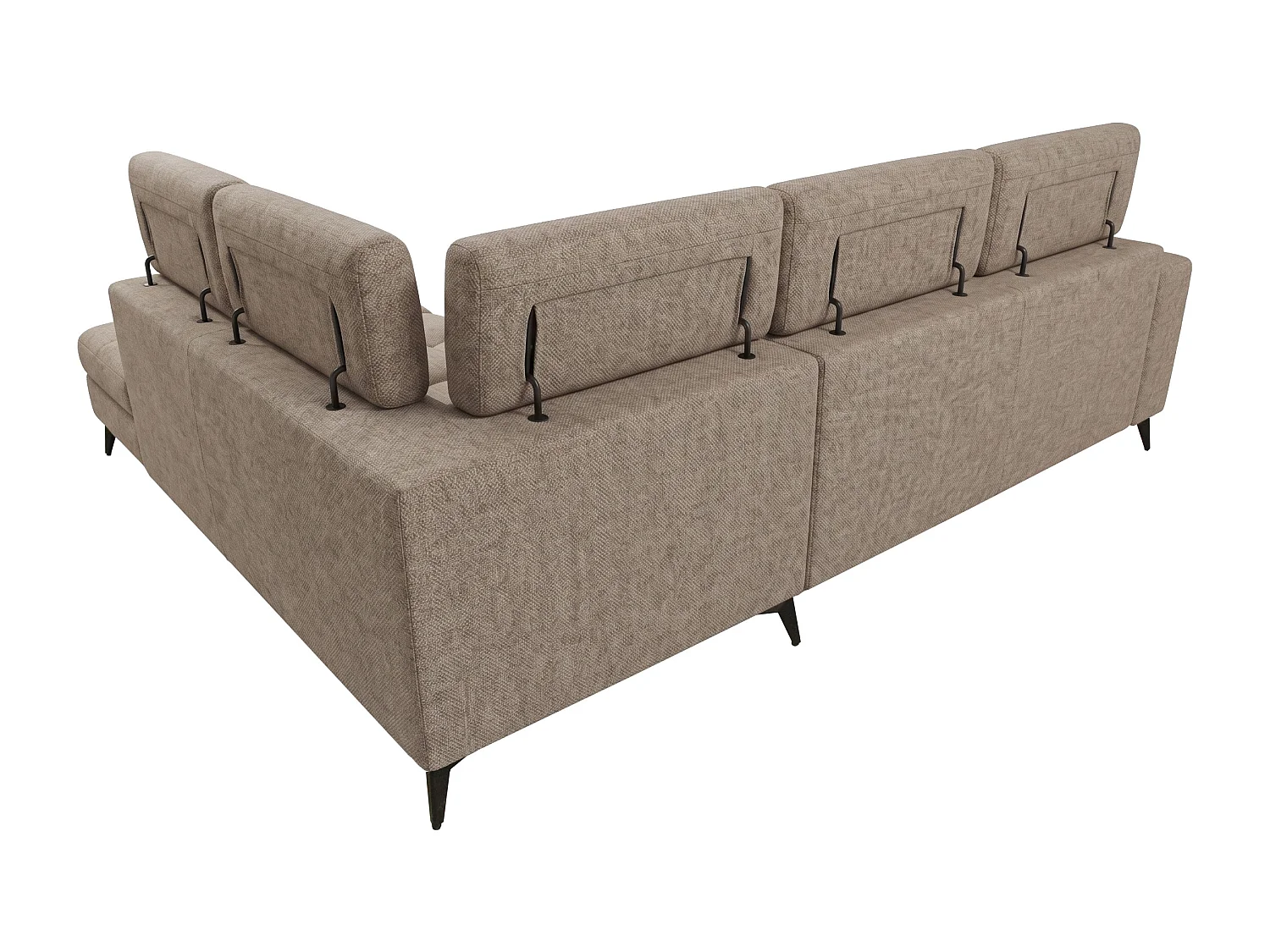 Narożnik Velvet ultra komfort – efekt chmury – miękka tkanina premium – funkcja relax