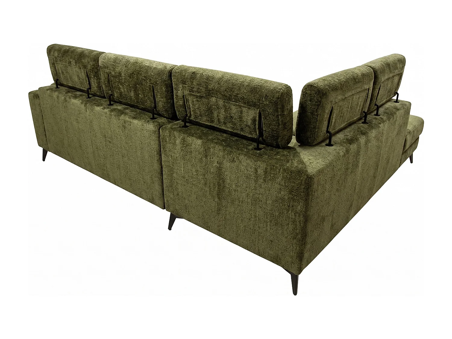 Narożnik Velvet ultra komfort – efekt chmury – miękka tkanina premium – funkcja relax