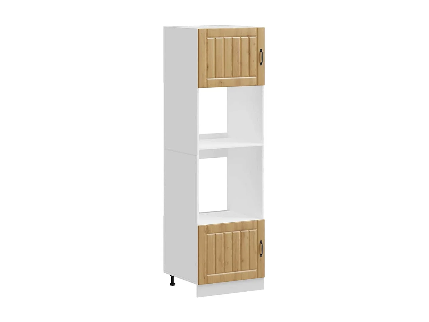 Meubles de four 2 pièces Chêne artisanal Bois d'ingénierie
