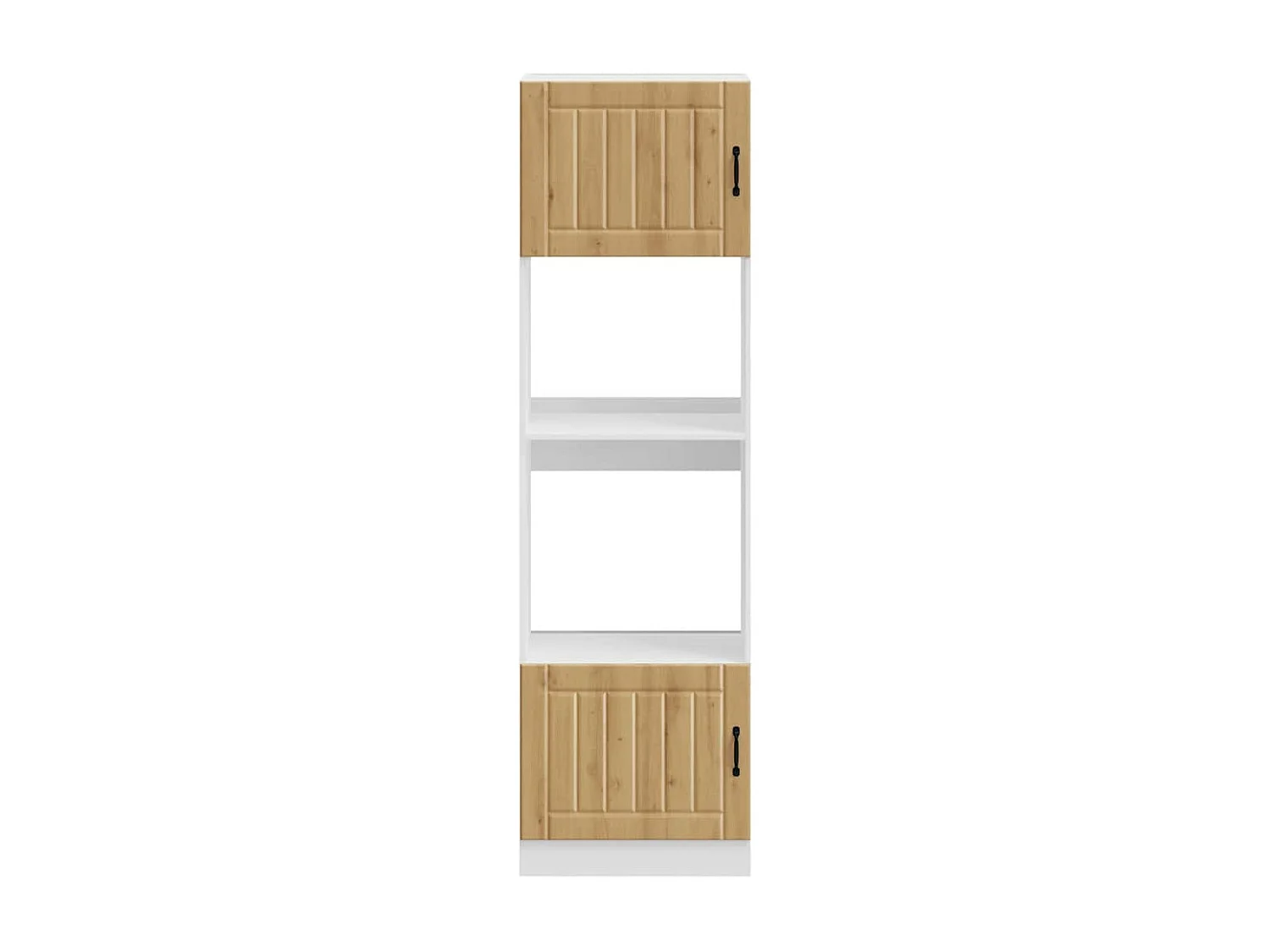 Meubles de four 2 pièces Chêne artisanal Bois d'ingénierie