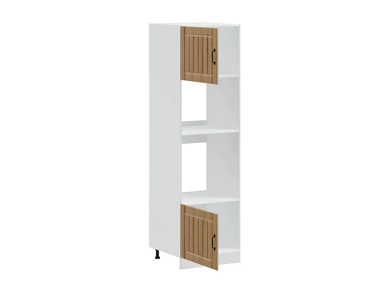 Meubles de four 2 pièces Chêne artisanal Bois d'ingénierie