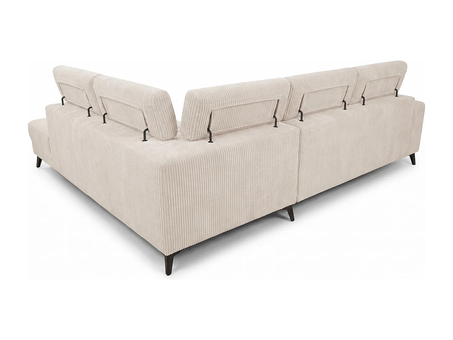Canapé d’angle Felicity confort profond  – tissu premium – salon moderne