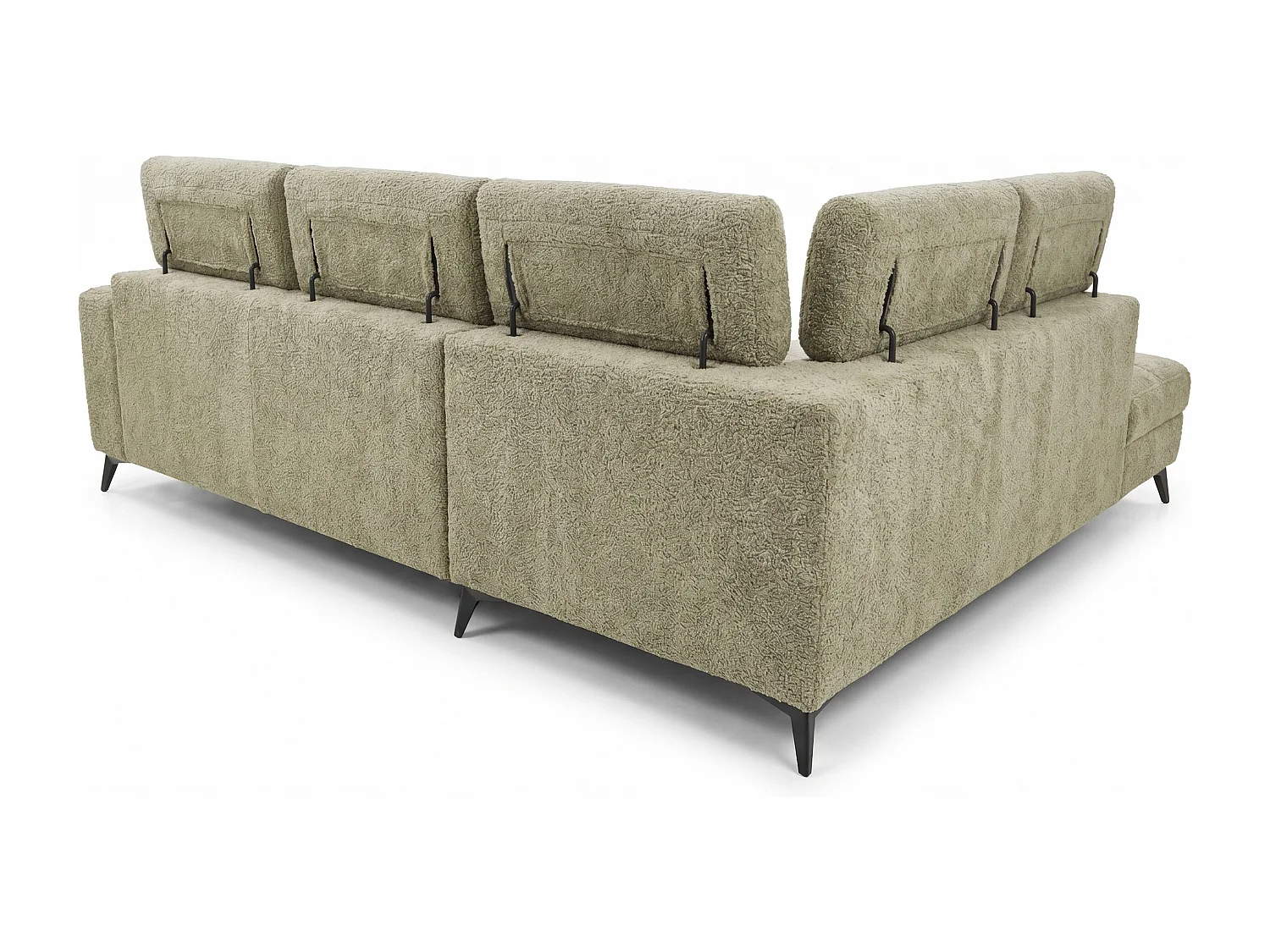 Narożnik Velvet ultra komfort – efekt chmury – miękka tkanina premium – funkcja relax