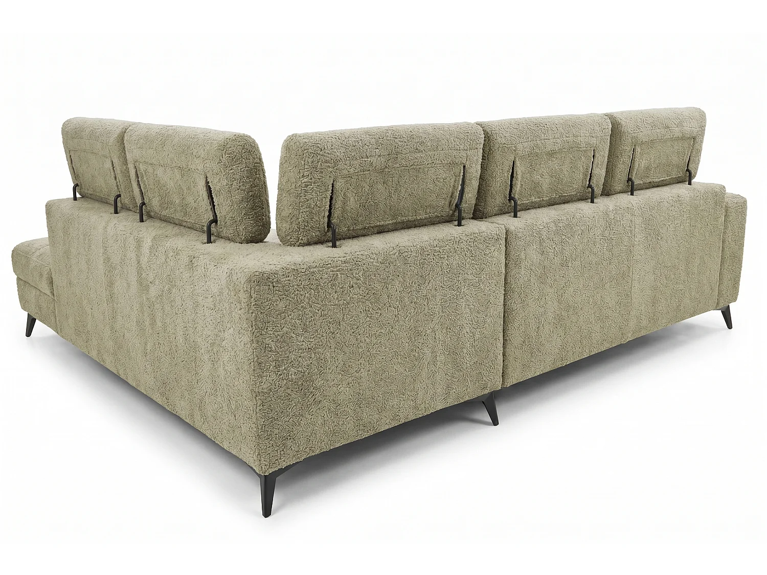 Narożnik Velvet ultra komfort – efekt chmury – miękka tkanina premium – funkcja relax